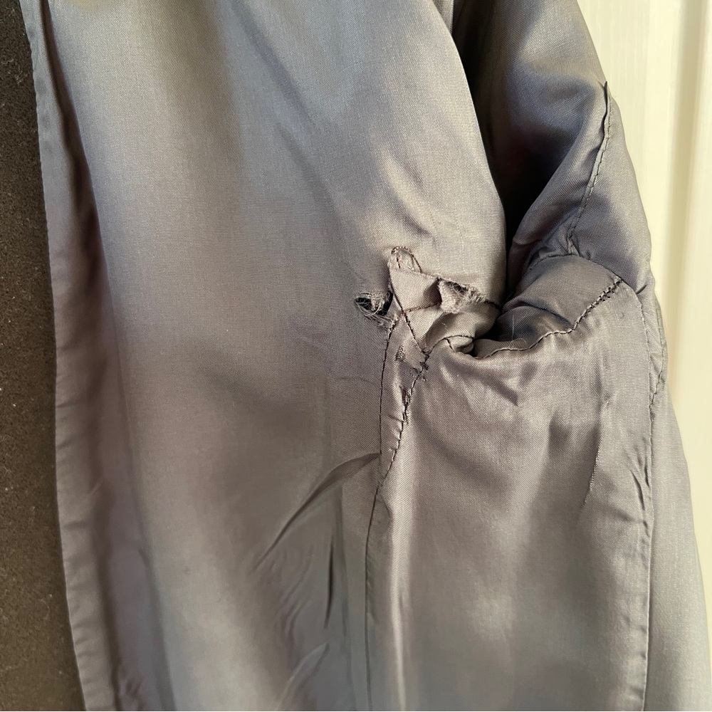Madewell City Grid Coat in Colorblock / see note - Picture 8 of 9